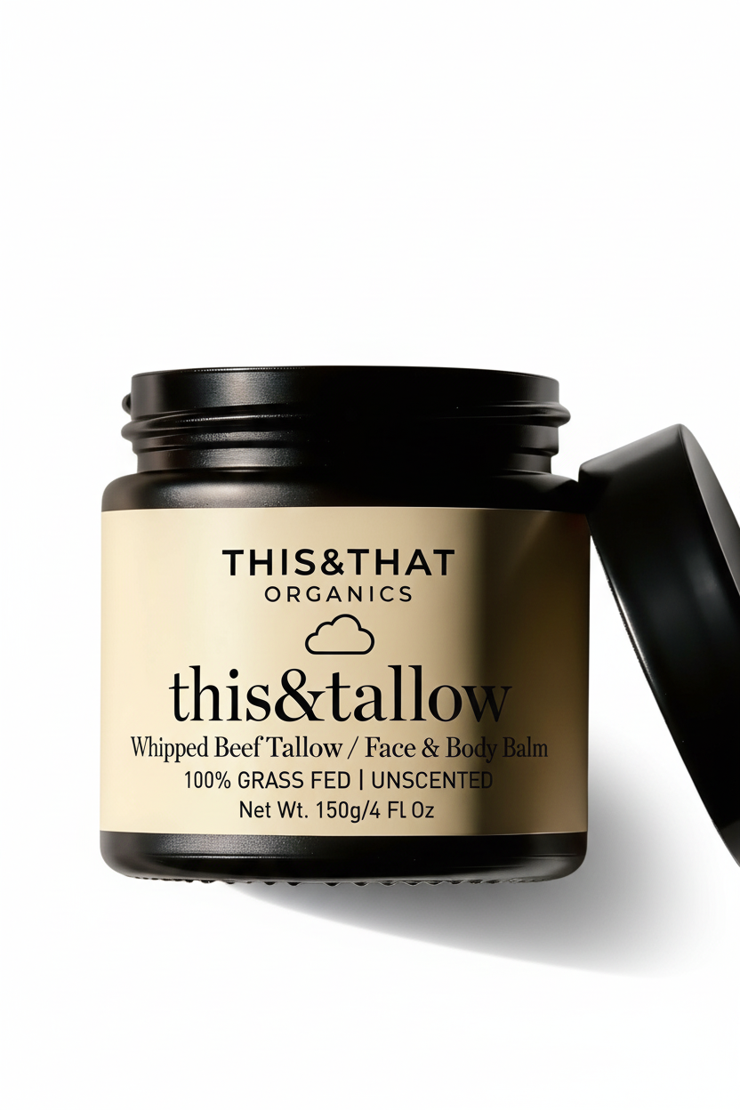 THIS&TALLOW Ingredients - Premium Glass Jar